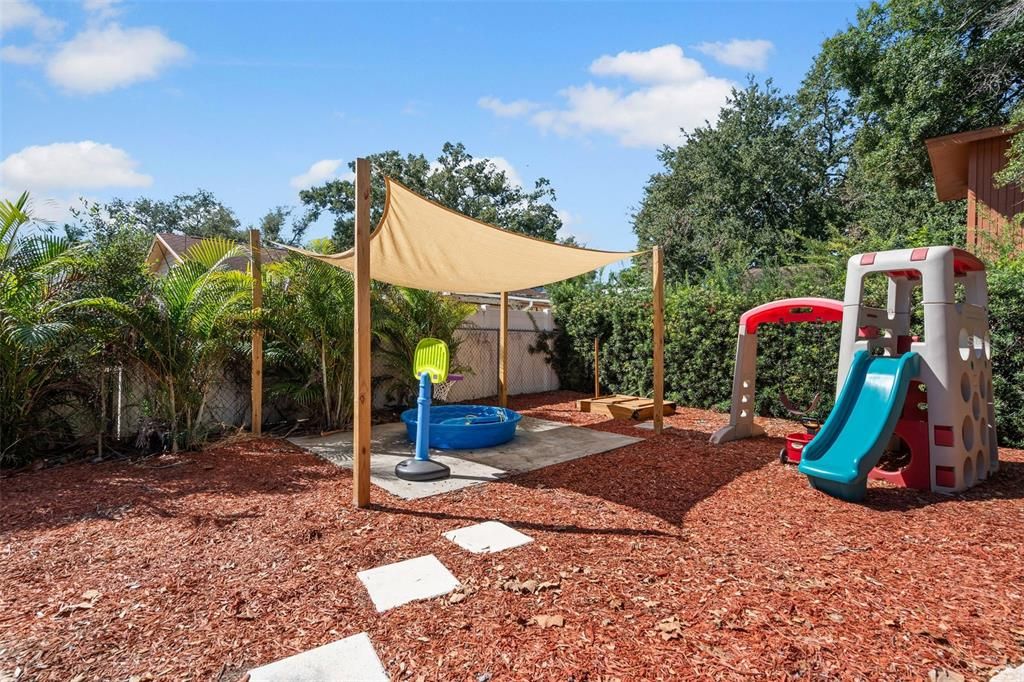 Backyard, Exterior, Playground