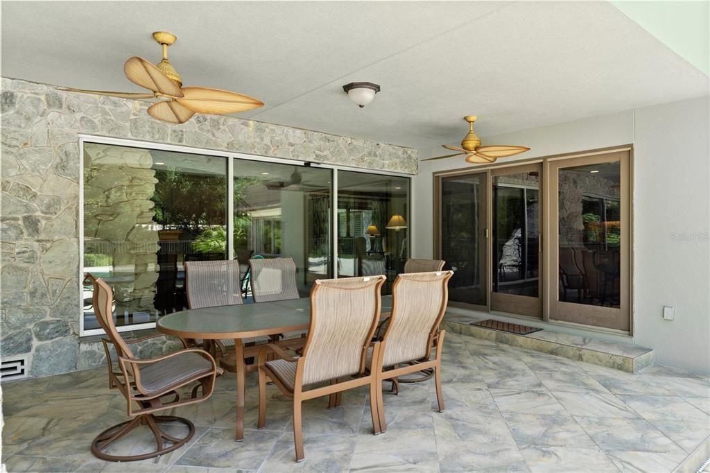 Dining room, Interior, Marble, Stone Walls