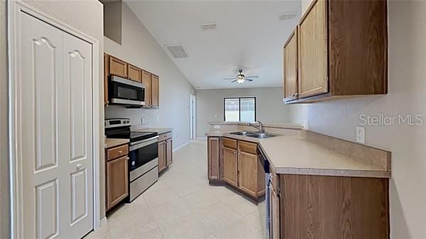 Interior, Kitchen, Stainless Steel Appliances