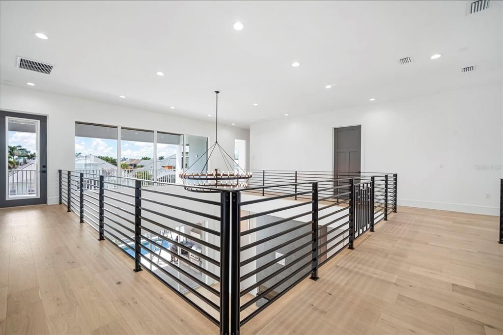 Chandelier, Interior, Recessed Lighting, Wood Texture Flooring