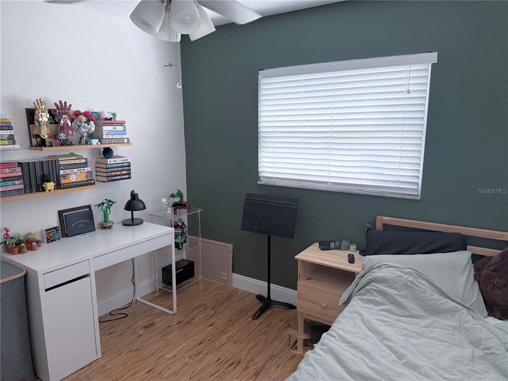 Bedroom, Home Office, Interior, Wood Texture Flooring