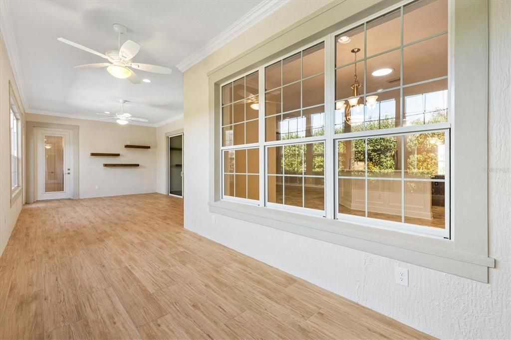 Empty room, Interior, Wood Texture Flooring