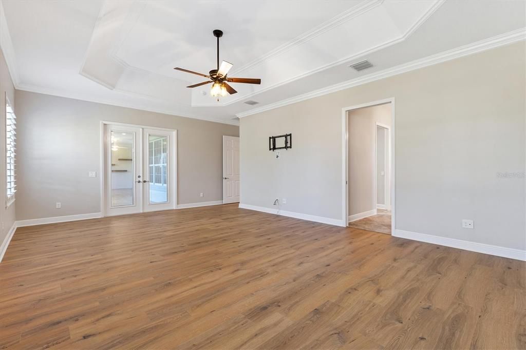 Empty room, Interior, Wood Texture Flooring