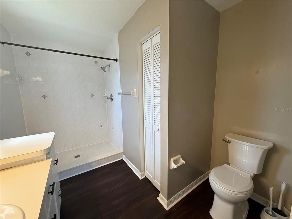 Bathroom, Interior, Wood Texture Flooring