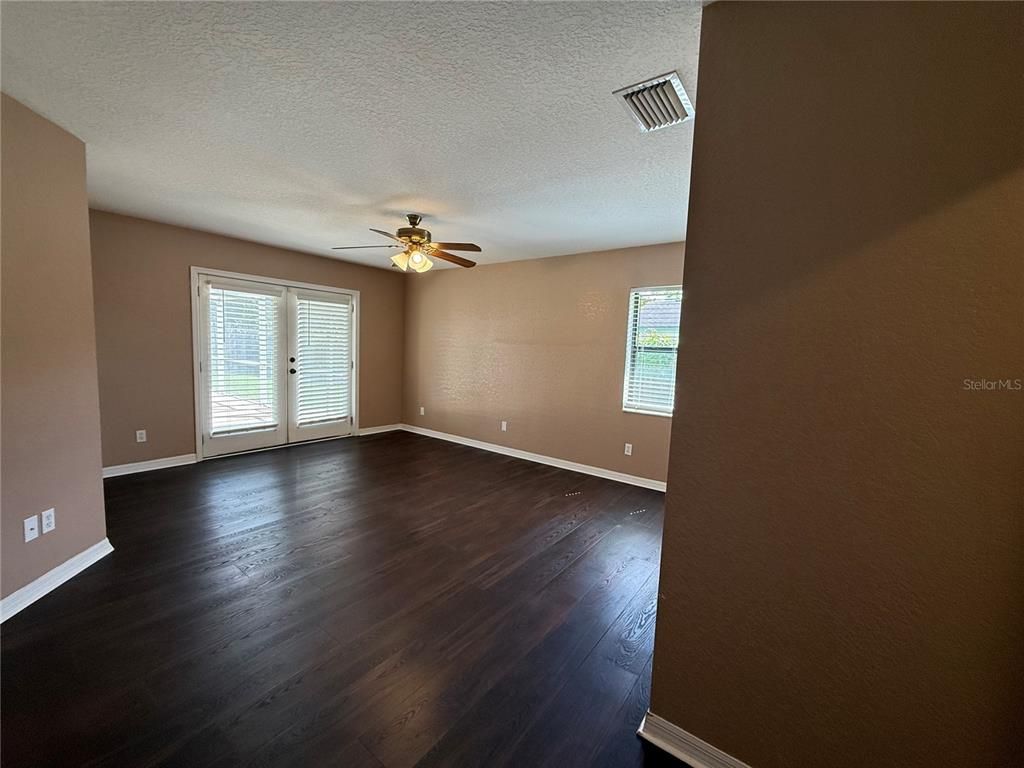 Empty room, Interior, Wood Texture Flooring