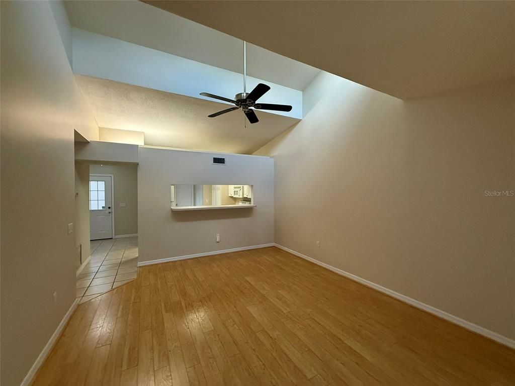 Empty room, Interior, Wood Texture Flooring