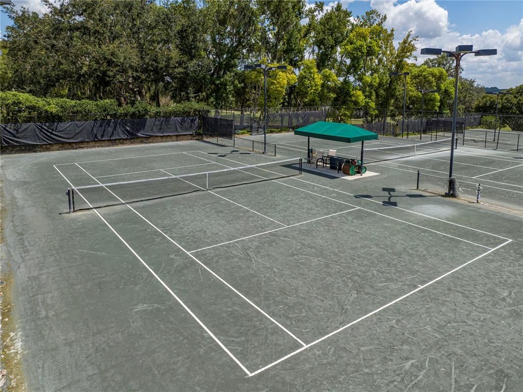 Exterior, Tennis Courts