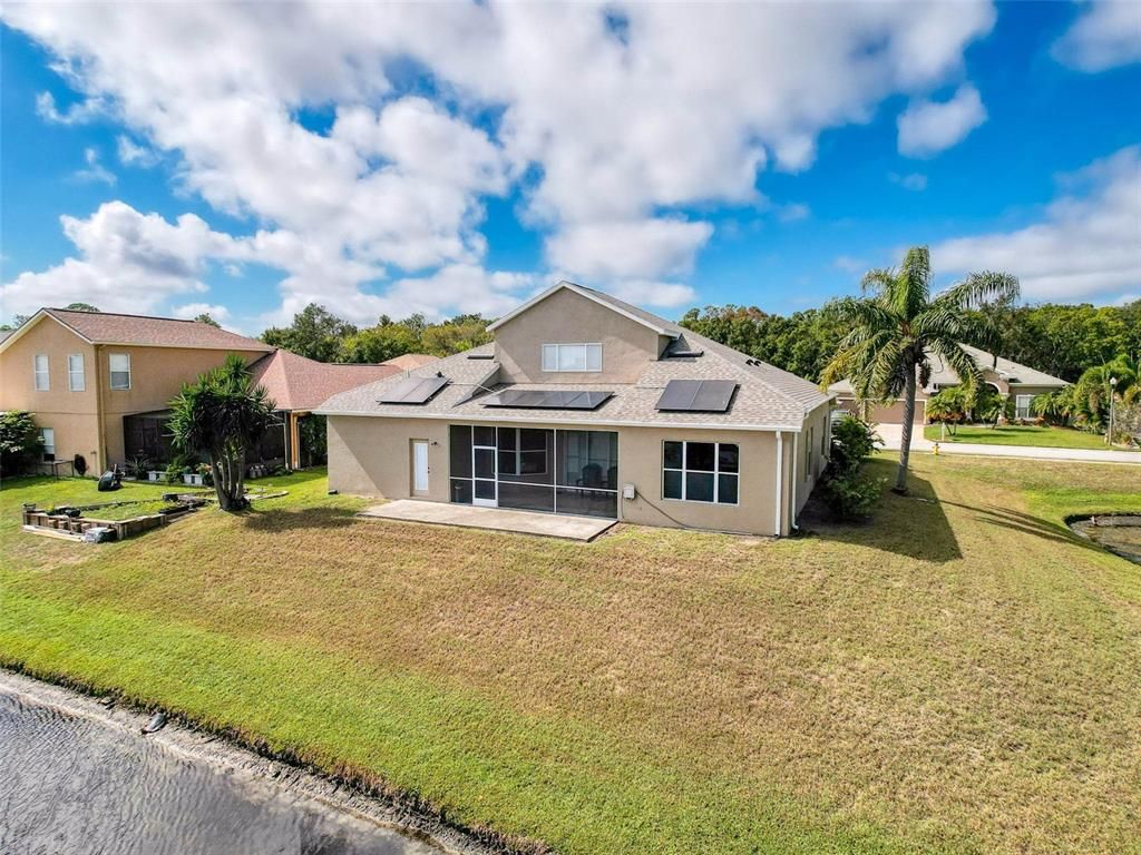 Backyard, Exterior, Solar Panels