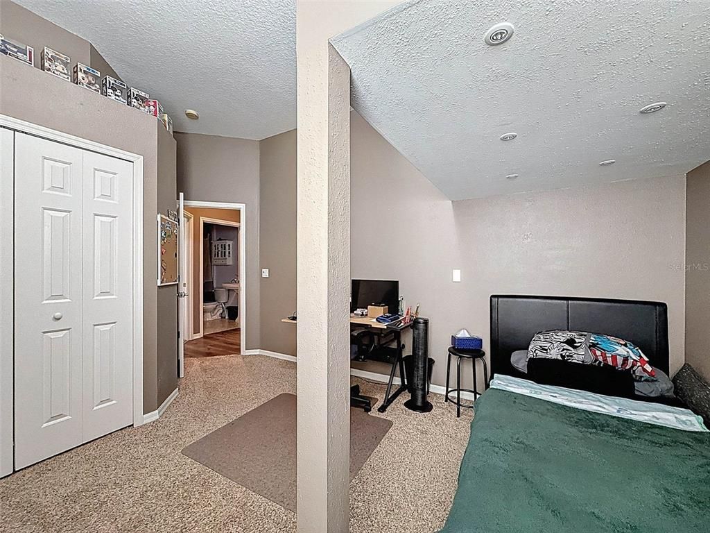 Bedroom, Home Office, Interior, Recessed Lighting