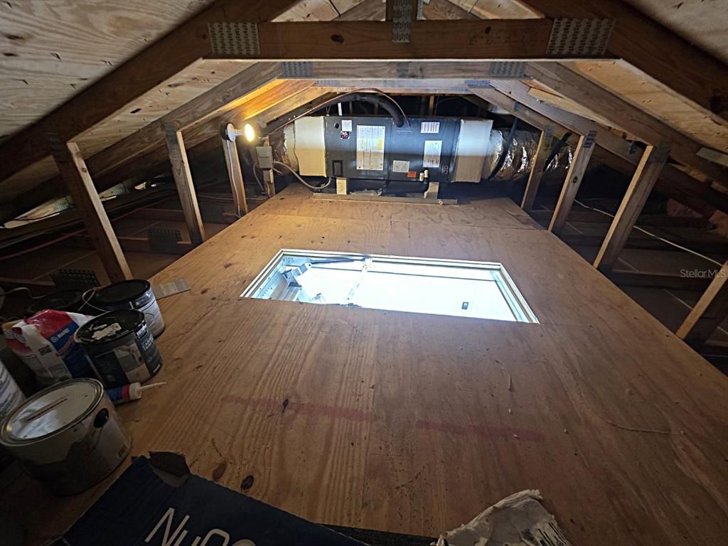 Interior, Wooden Beams