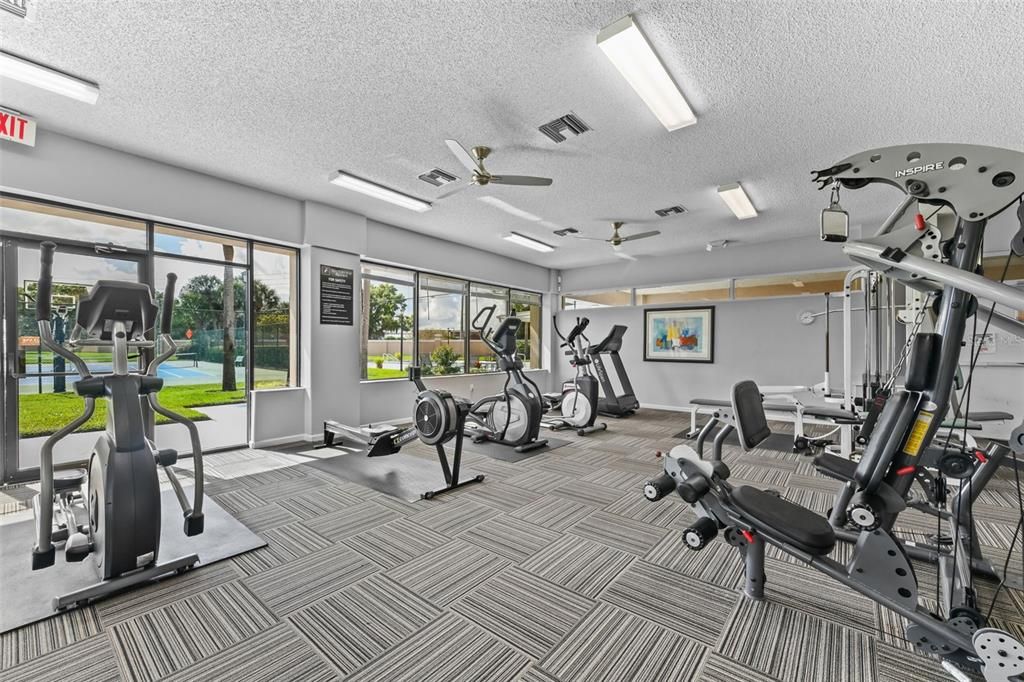 Fitness Equipment, Gym, Interior