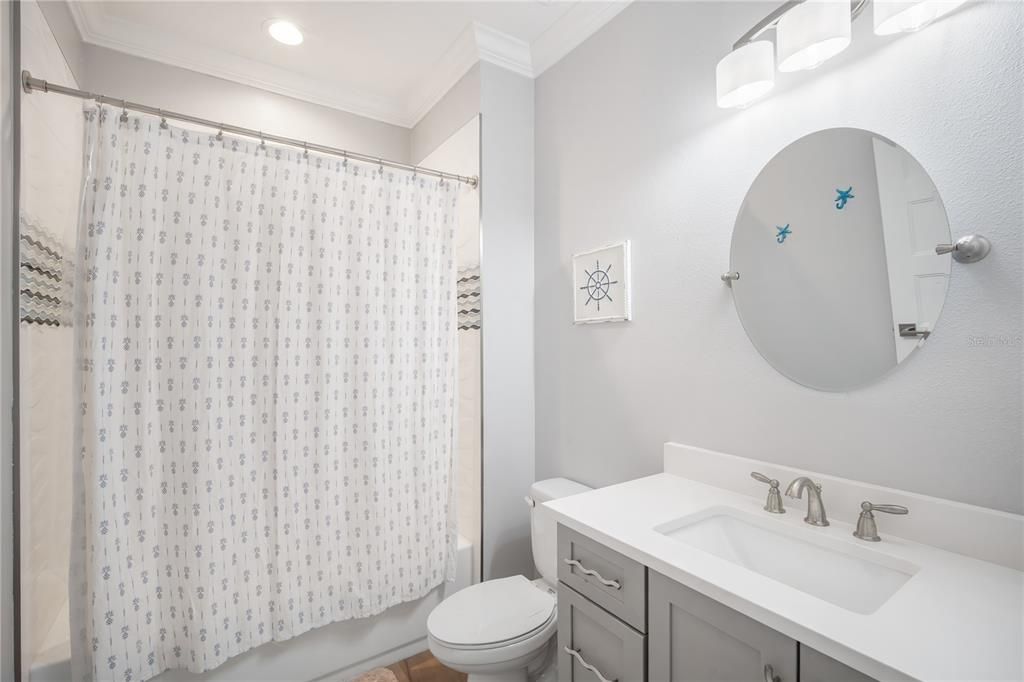 Bathroom, Interior, Recessed Lighting