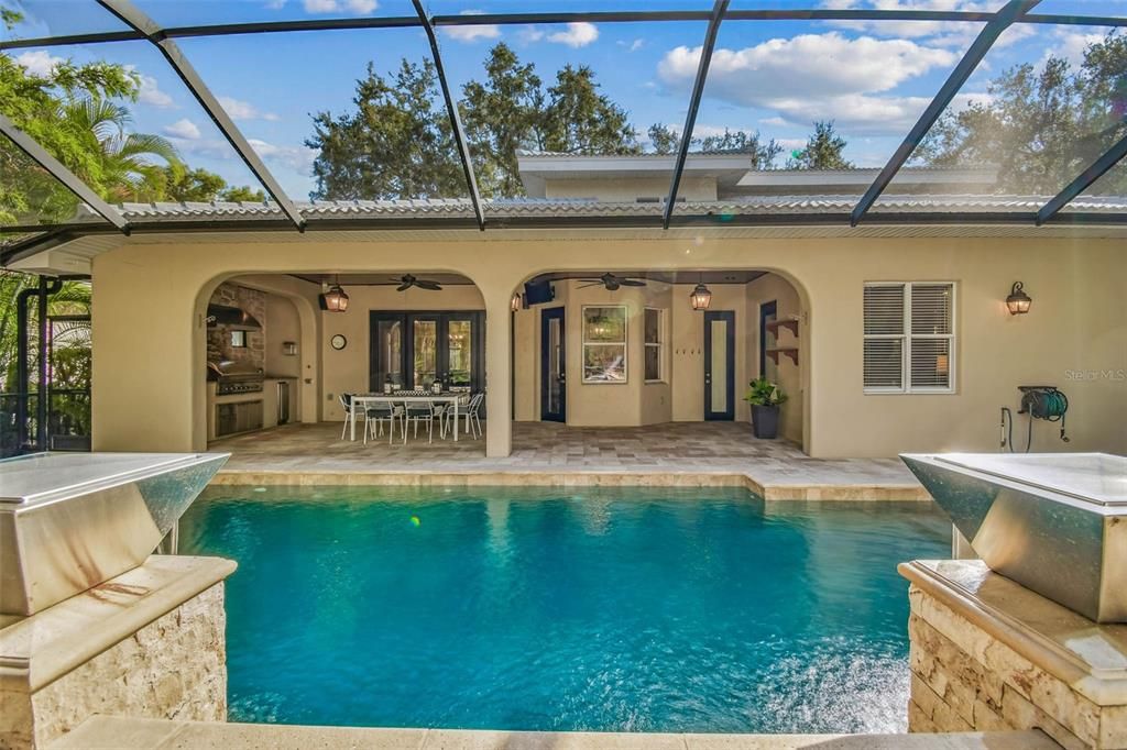 Glass Ceilings, Interior, Pool, Sun Room