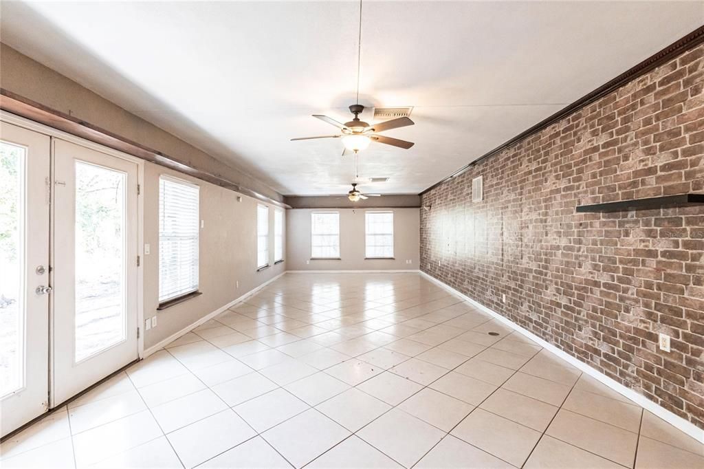 Empty room, Interior, Stone Walls