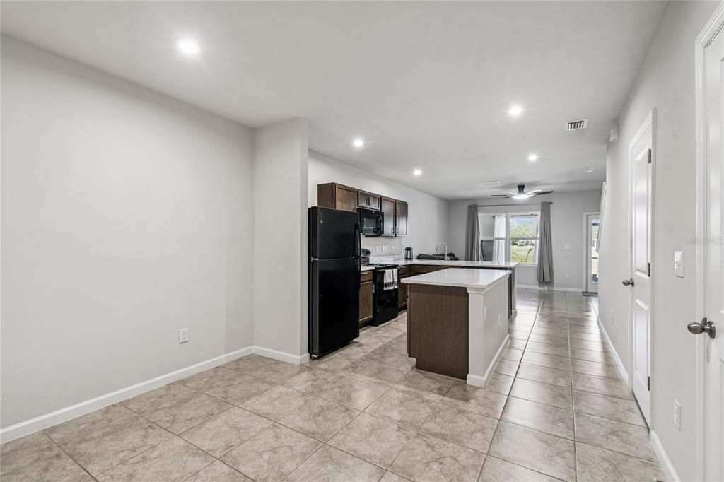 Interior, Kitchen, Recessed Lighting