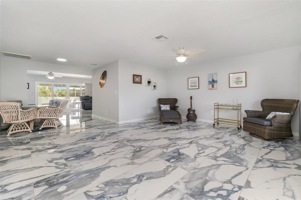 Interior, Marble, Recessed Lighting