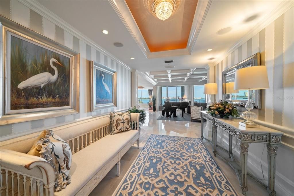 Interior, Recessed Lighting, Water