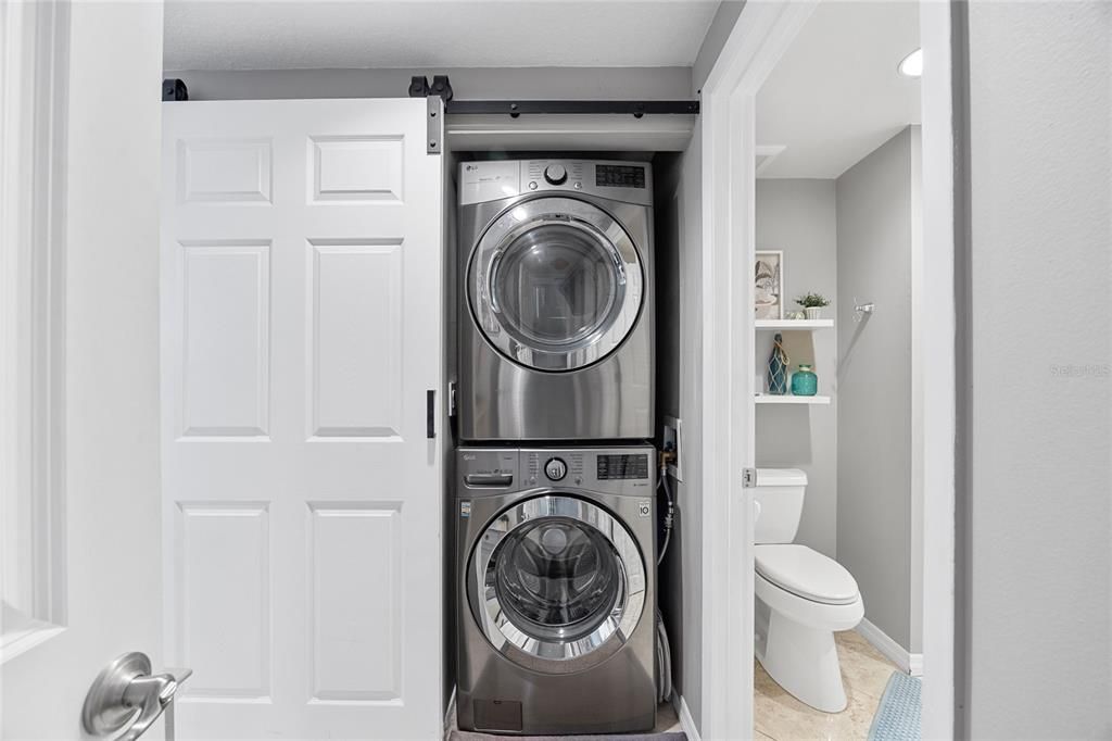 Interior, Recessed Lighting, Utility Closets, Washer