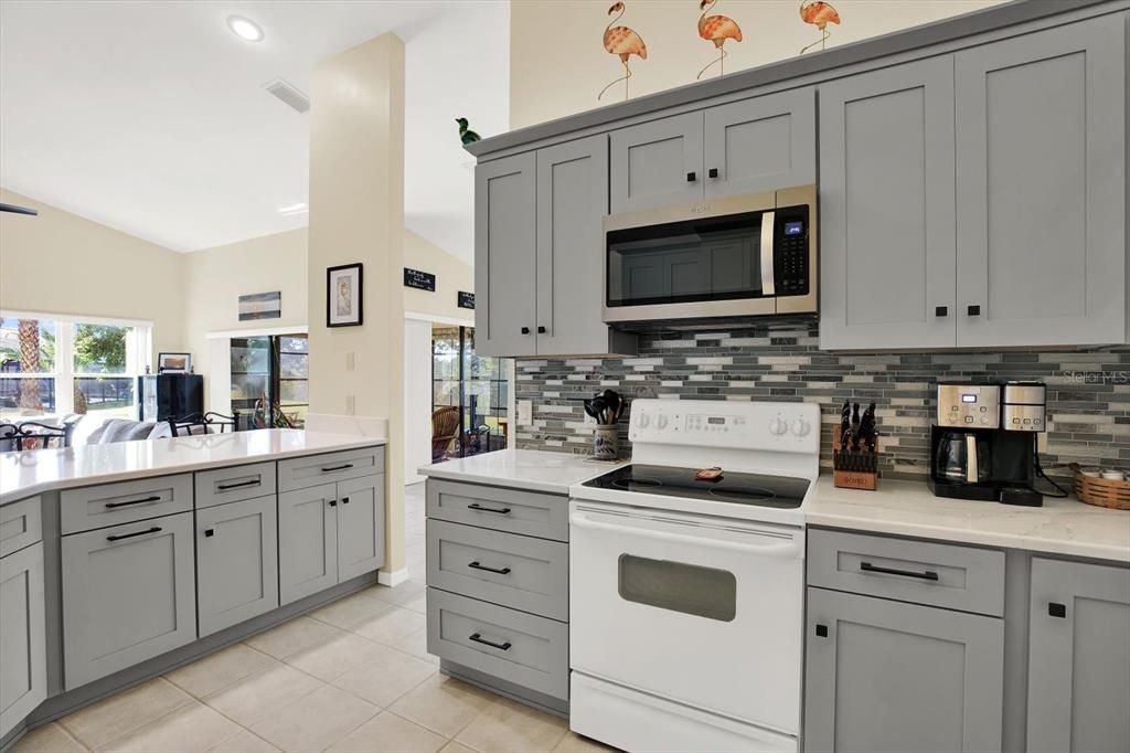 Interior, Kitchen, Recessed Lighting