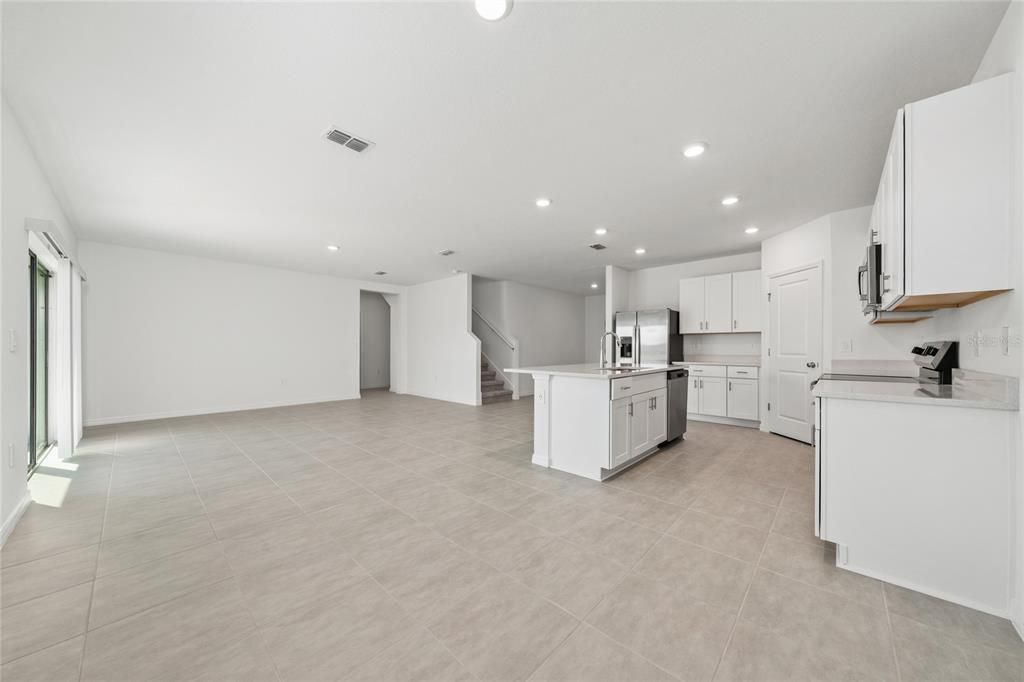 Interior, Kitchen, Recessed Lighting