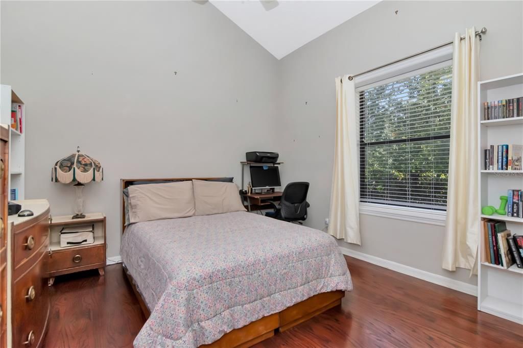 Bedroom, Home Office, Interior, Wood Texture Flooring