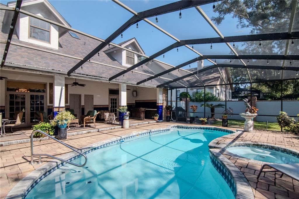Glass Ceilings, Interior, Pool, Sun Room