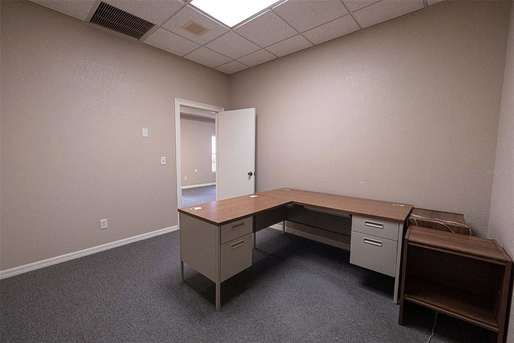 Home Office, Interior, Recessed Lighting