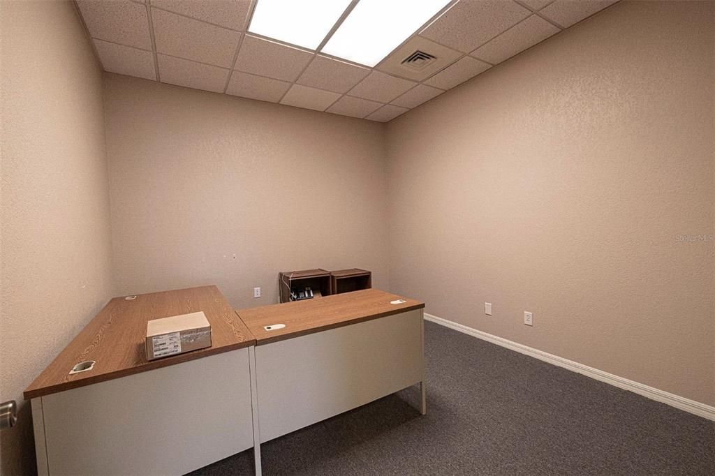 Home Office, Interior, Recessed Lighting