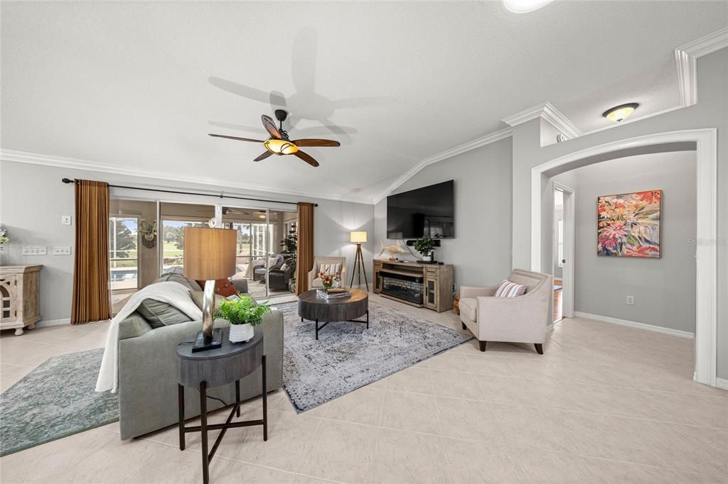 Interior, Living room