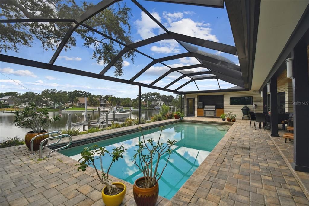 Glass Ceilings, Interior, Pool, Sun Room, Water