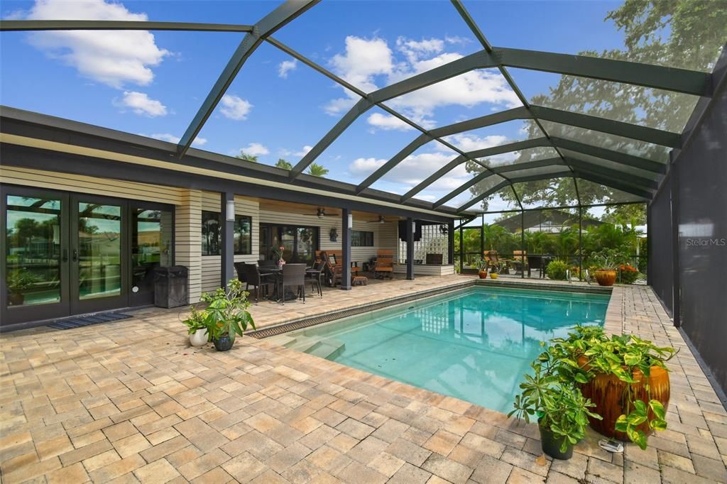 Glass Ceilings, Interior, Pool, Sun Room