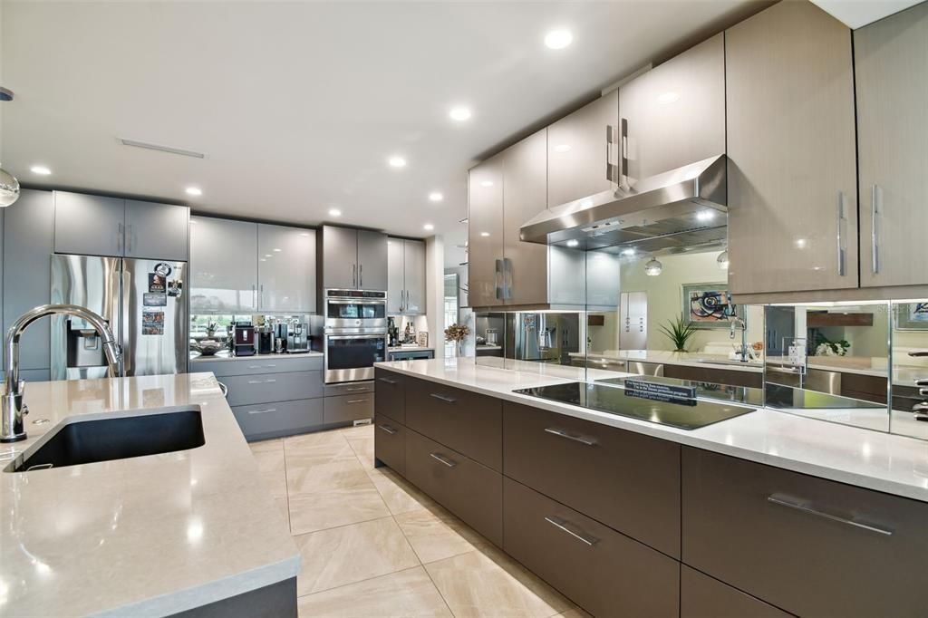 Interior, Kitchen, Recessed Lighting, Stainless Steel Appliances