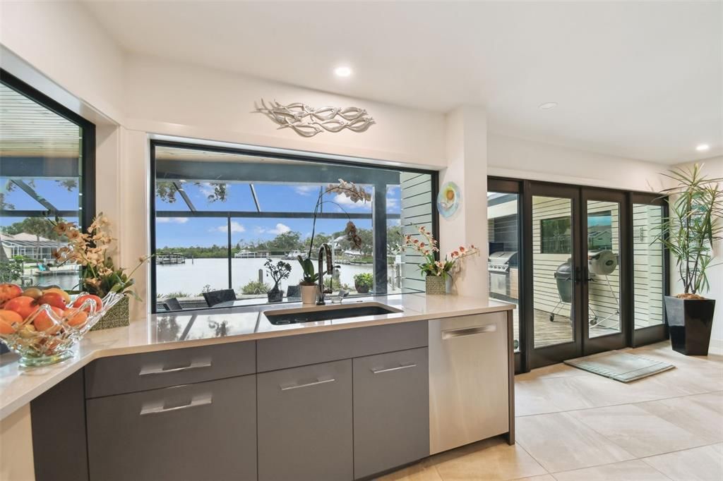 Interior, Kitchen, Recessed Lighting, Water