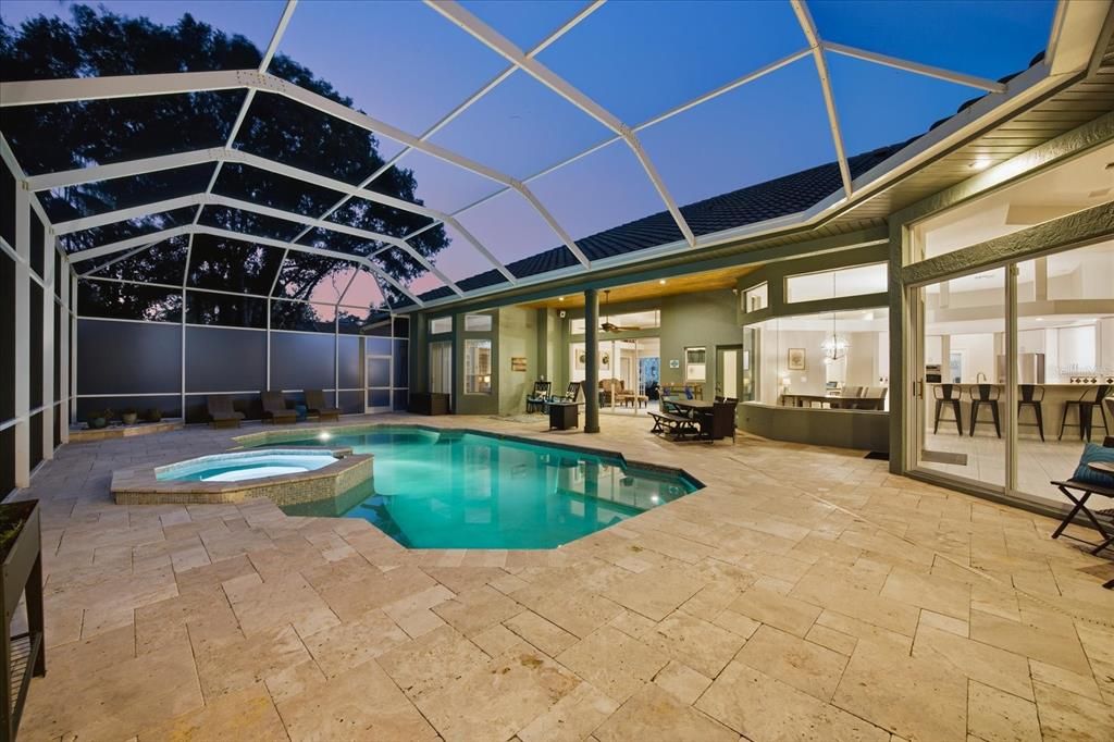 Glass Ceilings, Interior, Pool, Sun Room