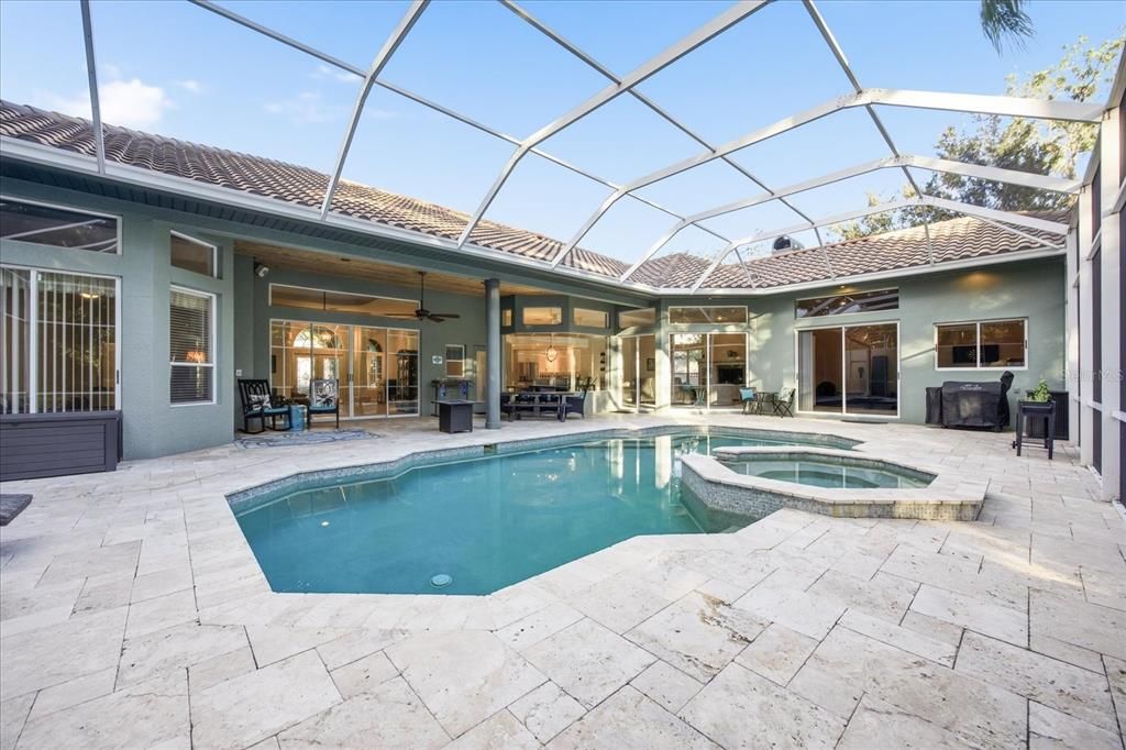 Glass Ceilings, Interior, Pool, Sun Room