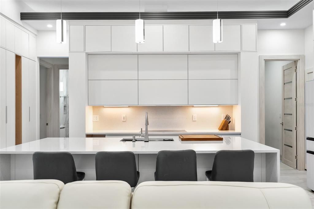Interior, Kitchen, Pendant Lights, Recessed Lighting