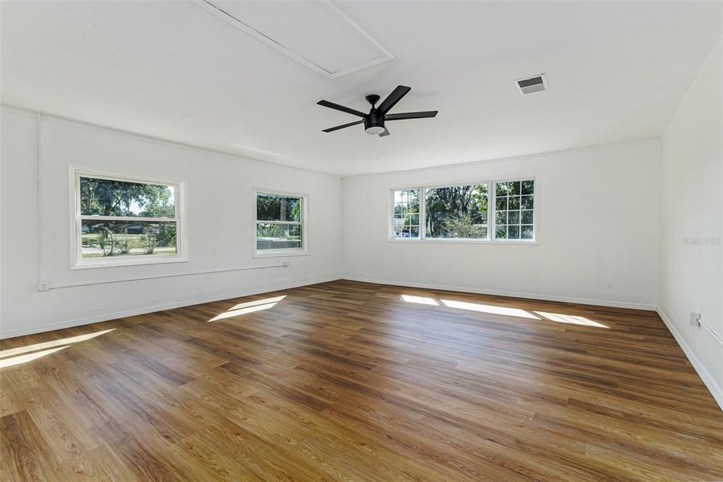 Empty room, Interior, Wood Texture Flooring
