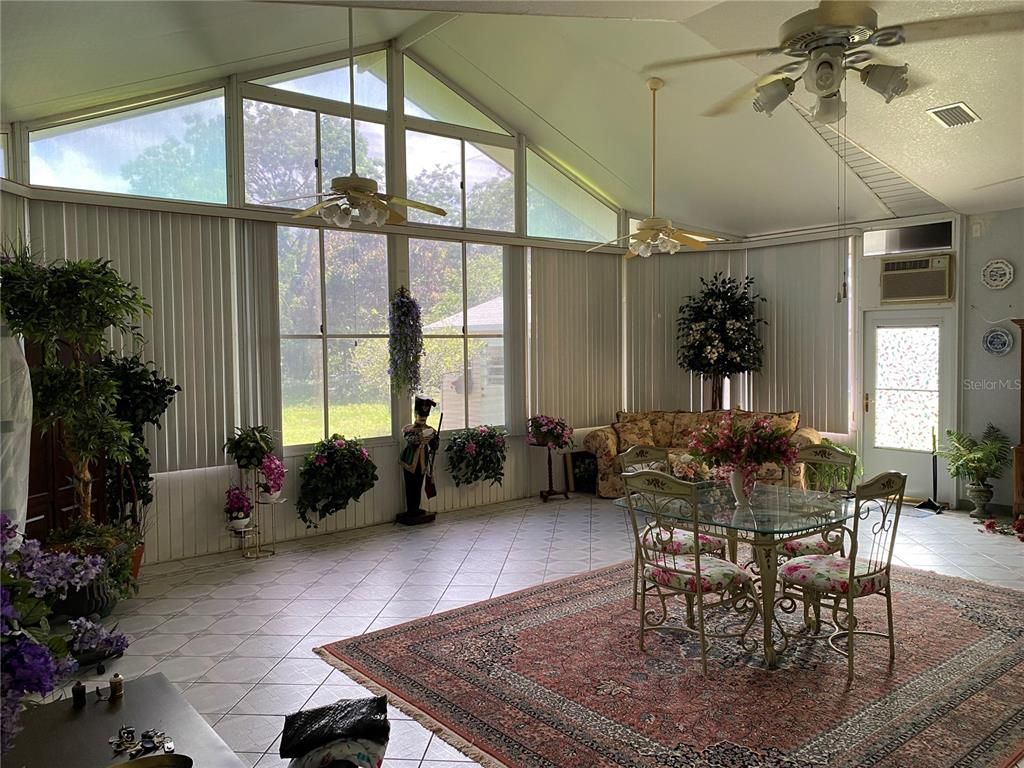 Dining room, Interior, Sun Room