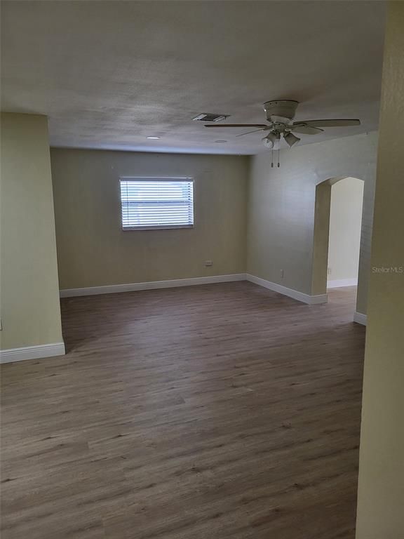 Empty room, Interior, Wood Texture Flooring