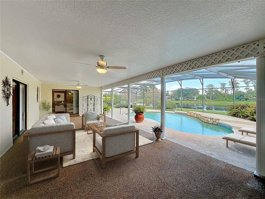 Glass Ceilings, Interior, Pool, Sun Room