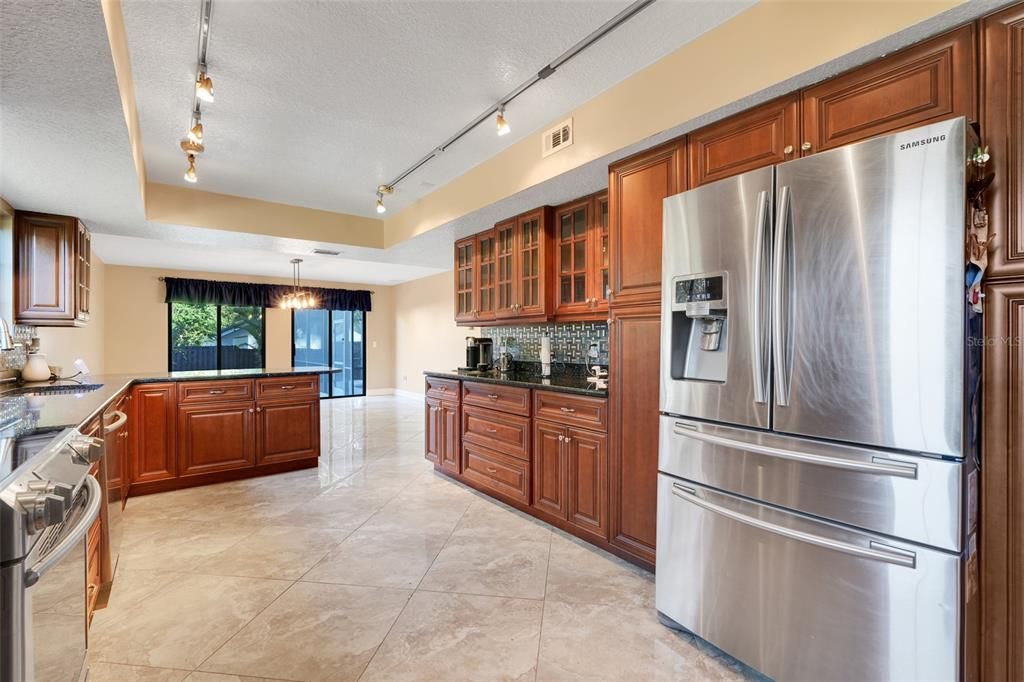 Interior, Kitchen, Pendant Lights, Stainless Steel Appliances