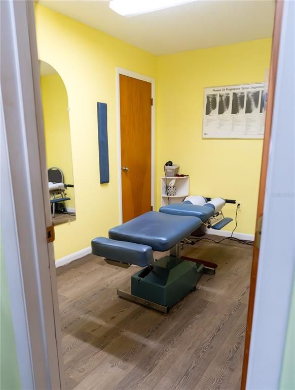 Fitness Equipment, Interior, Wood Texture Flooring