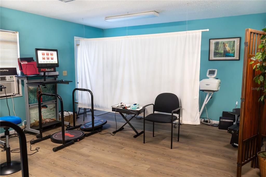 Fitness Equipment, Interior, Wood Texture Flooring