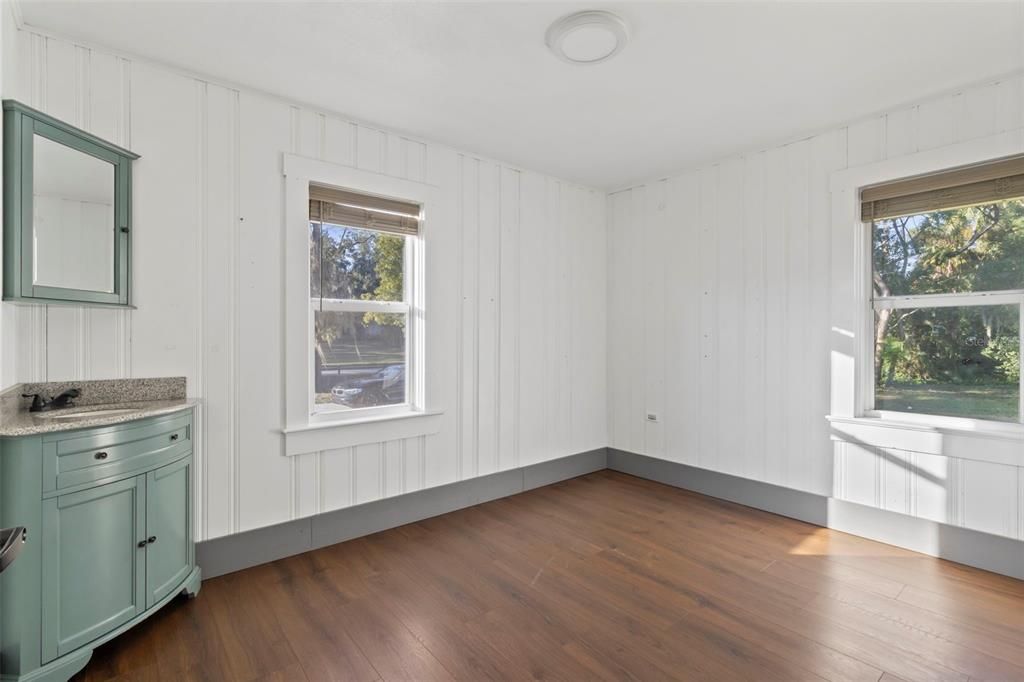 Empty room, Interior, Wood Texture Flooring