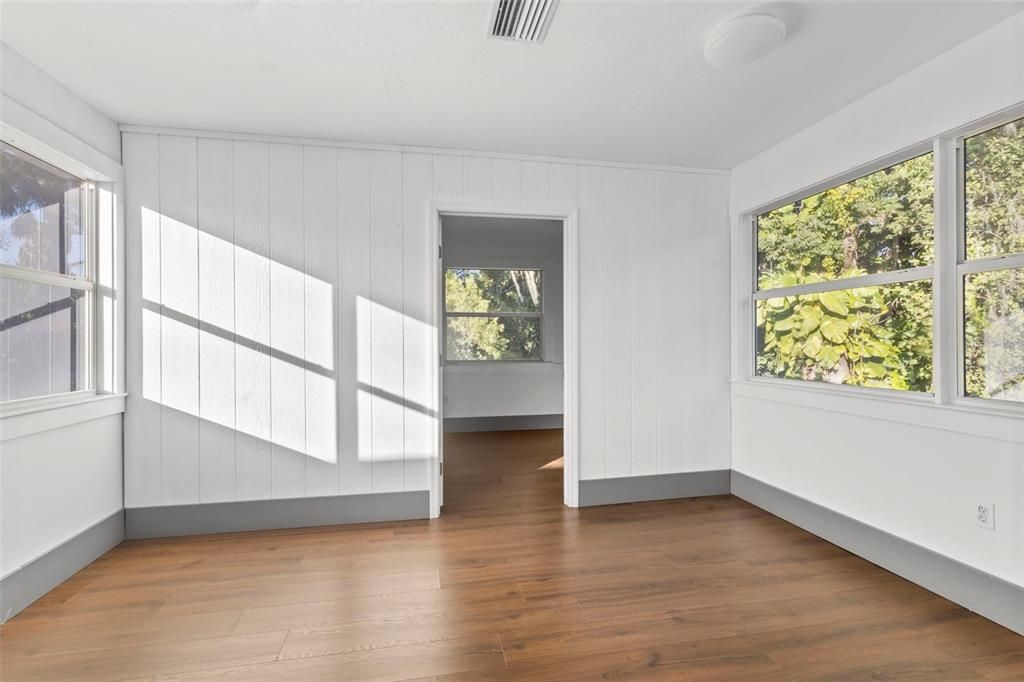 Empty room, Interior, Wood Texture Flooring