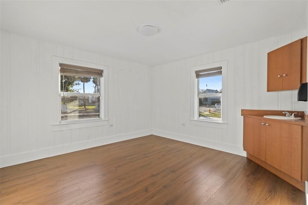 Empty room, Interior, Wood Texture Flooring