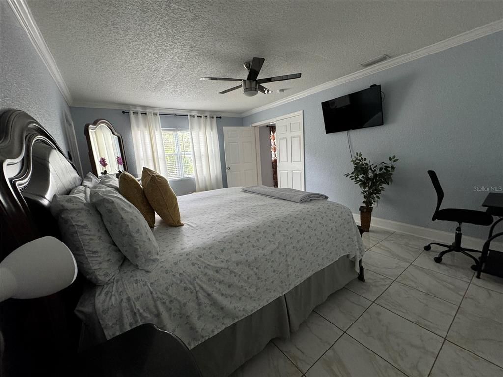 Bedroom, Interior, Marble