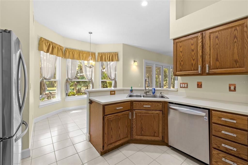 Interior, Kitchen, Pendant Lights, Recessed Lighting