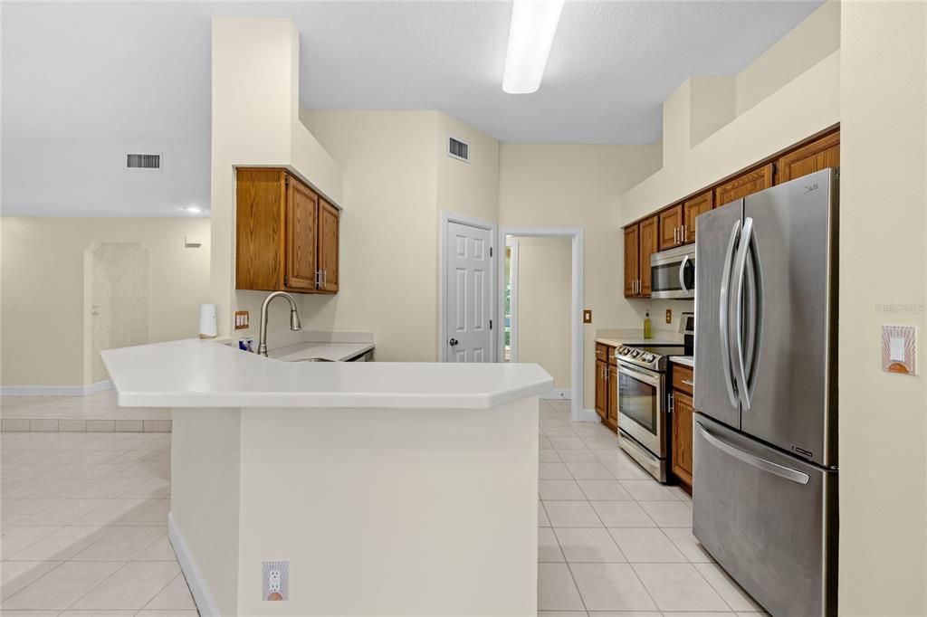 Interior, Kitchen, Recessed Lighting