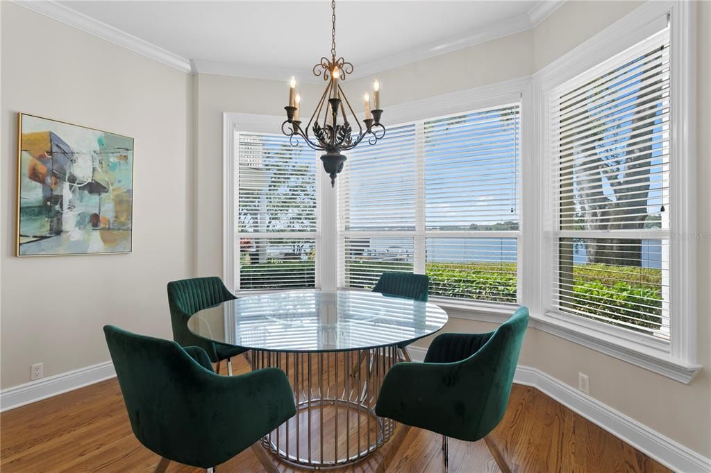 Chandelier, Dining room, Interior, Water, Wood Texture Flooring